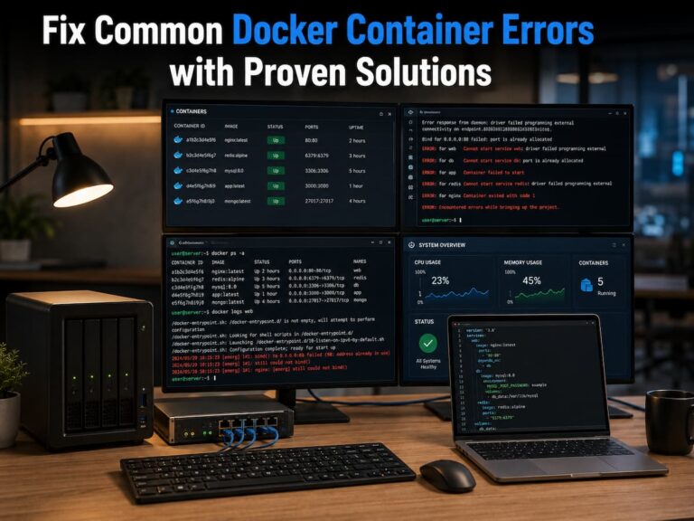 Fix Common Docker Container Errors with Proven Solutions